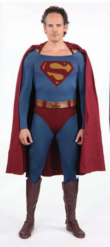 superman blue costume