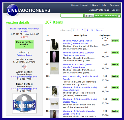 LIVE AUCTION