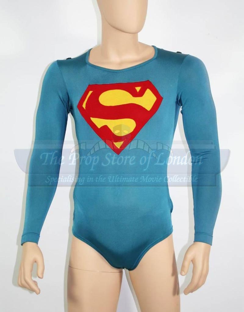 Hollywood Movie Costumes and Props: Man of Steel Superman suit on  display Original film costumes and pr…